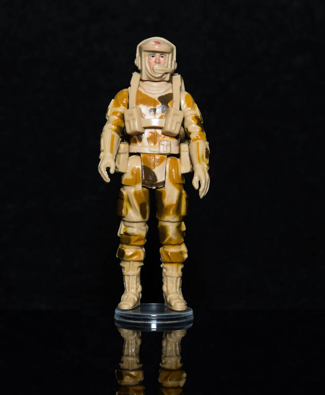 Small Clear Figure Stands for Modern Action Figures & Vintage Action Force Figures